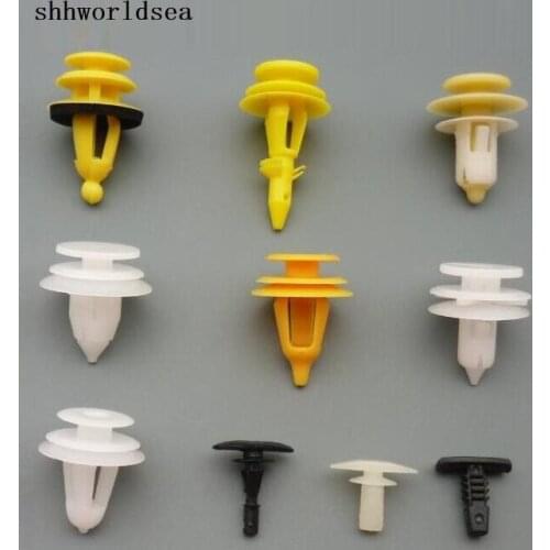 Shhworldsea 100PCS car door trim panel retainer weatherstrip retainer trim panel tail gate clip for jeep for toyota