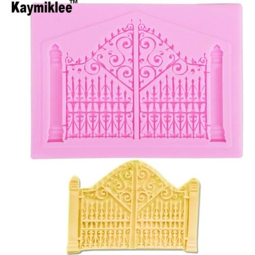 M970 Retro Door UV Resin Silicone Mold Fondant Chocolate Candy Gumpaste Lollipop Crystal Epoxy Soft Clay Soap Moulds