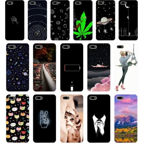 H Silicone case For Huawei Honor 7A Case 5.45" inch Soft Phone Case Huawei Honor 7A 7 A DUA-L22 Russian Back Cover Coque bumper