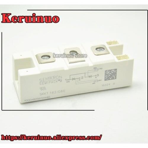 SKKT162/08E SKKT162/12E SKKT162/14E NEW MODULE 162A-800V-1200V-1400V IN STOCK
