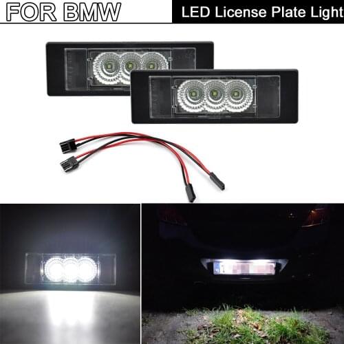 LED Numbe License Plate Light For BMW E81 E87 F20 E63 E64 F12 F13 F06 Z4/E85 K48 For Mini Cooper R55 R60 R61 For Fiat Diesel