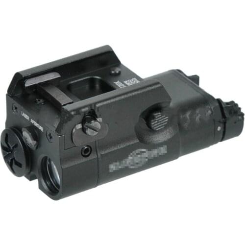 XC2 Tactical LED Compact Pistol Flashlight Combo Red Dot LaseAirsoft Flashlight LaserLight r MINI White Light 200 Tactical Laser