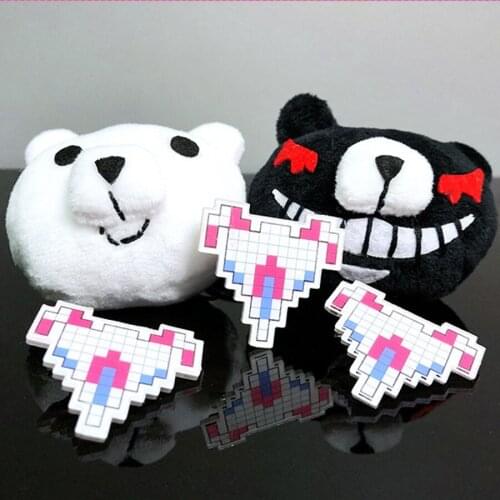 Danganronpa Chiaki Nanami Hair Clip Cute Plane Hairpin Props Accessories Plush Props Enoshima Junko girl kawaii Cosplay Headwear