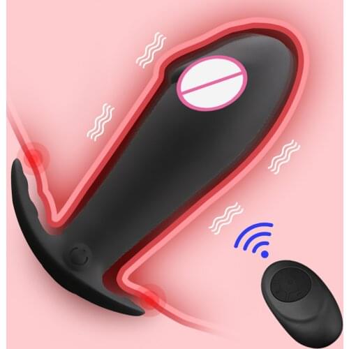 Vibrator Women Anal Plug Sex Toys for Adults Dildo Vibrator Remote Control Butt Plug Sex Toys for Couples Anus Prostate Massager