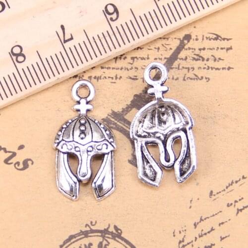 20pcs Charms soldiers helmet 24x12mm Antique Pendants,Vintage Tibetan Silver Jewelry,DIY for bracelet necklace