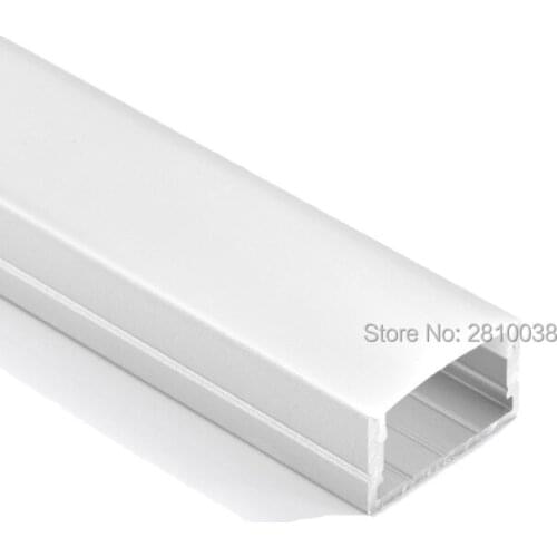 10 X 1M Sets/Lot U shape LED channel lighting Square type led aluminum profile for mounted ceiling wall lights