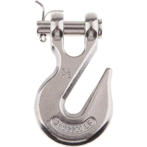 316 Stainless Steel Clevis Grab Hook Rigging Tow Winch Equipment (3/8 Inch)