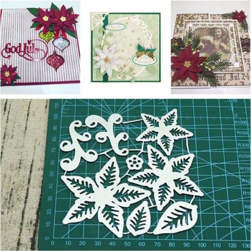 8models New Flowers Metal Cutting Dies Stencil DIY Embossing Scrapbooking Paper Craft