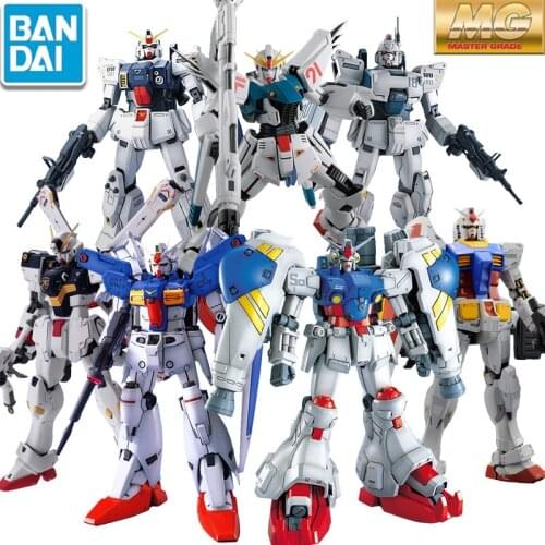 Bandai Original MGUC Yuan Ancestor FA Full Land Warfare NT1 Xia Zaku F91 Pirate GP010203 Gundam Assembled Model Action Figure