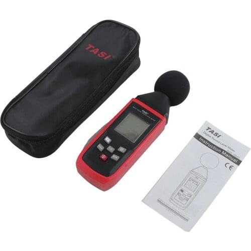 TA8151 Digital Sound Level Meters 30~130dB Decibel Meter Logger Noise Detector Digital Noise Audio Diagnostic Tool