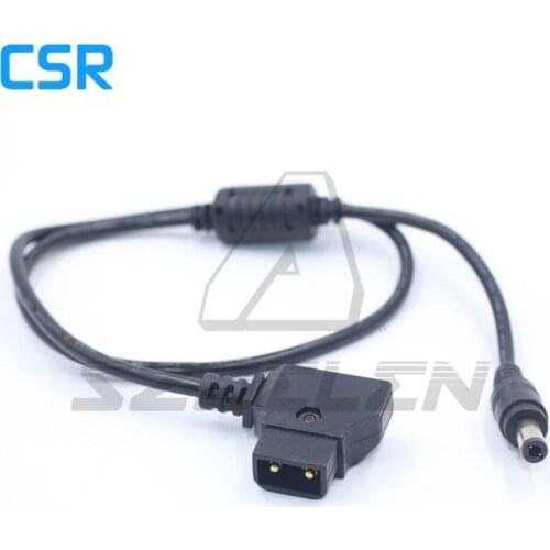 Dtap to DC 5.5x2.5mm Power Cable for DSLR Rig Power V-Mount Anton 60CM