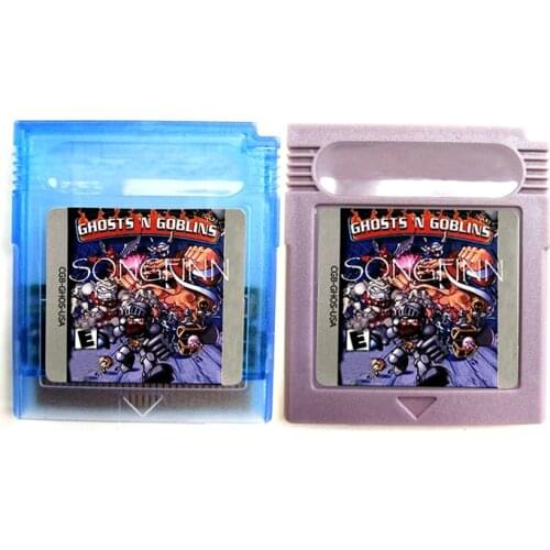 Ghosts N Goblins Memory Cartridge for 16 Bit Handheld Video Game Console Card Accessories