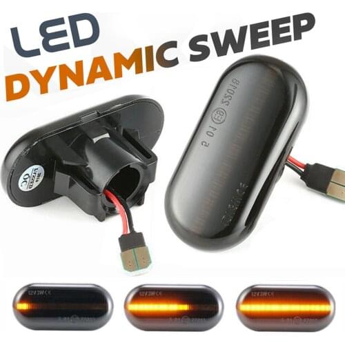 2Pc LED Turn Signal Lights Side Marker For Renault Trafic MK2 Laguna MK 1 Master MK2 Main Box MK2 Safrane Scenic MK1 Thalla Symb