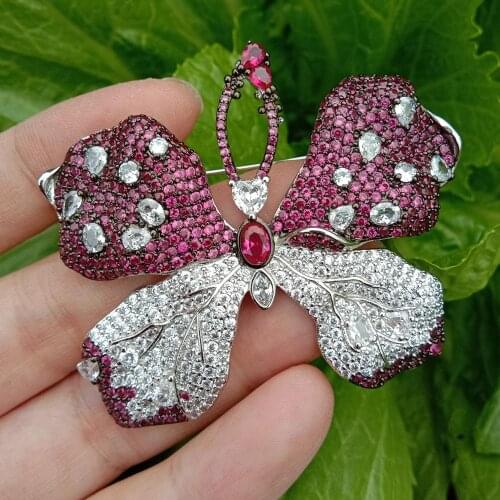 SETTIMANA Butterfly Brooches For Clothes