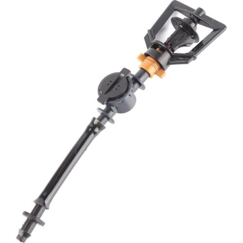 5-50sets Irrigation System 6mm 360 Degree Rotary sprinkler with 4/7mm Hose Connector Water Control Sprinkler Garden Irrigation