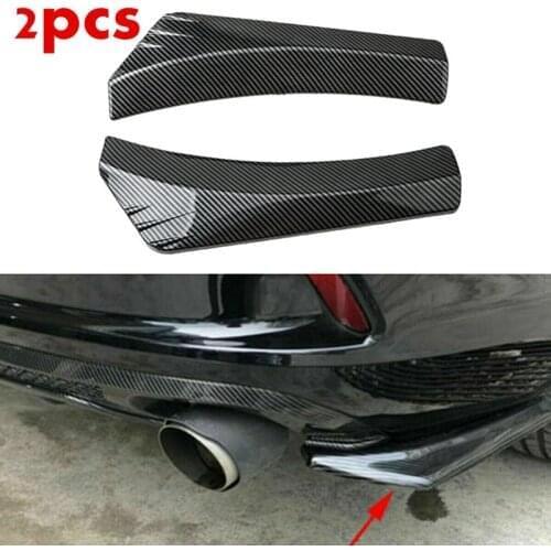 Universal Car Rear Bumper Lip Diffuser Splitter Spoiler Scratch Protector For BMW E90 E92 For LEXUS For Subaru For Infiniti Q50