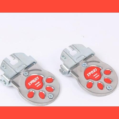 Bicycle folding fins Electric scooter childrens rear seat pedals cartoon bear accessories