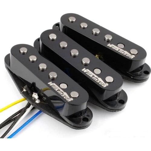 WVS Ainico5 Single coil Guitar Pickup For Squier Stratocaster Pickups Replacement Wilkinson Electric Guitar Pickups