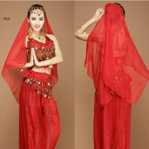 Wholesale Belly Dance Set For Women Practice Indian Dance Costumes New Stage Performance Tassel Sequin Pants Belly Dance Suits