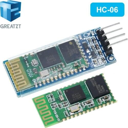 GREATZT HC06 HC-06 Wireless Serial 4 Pin Bluetooth RF Transceiver Module RS232 TTL for Arduino bluetooth module