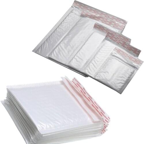 5/10 pcs Foam Envelope Self Seal Mailers Padded Shipping Envelopes With Bubble Mailing Bag Shipping Packages White