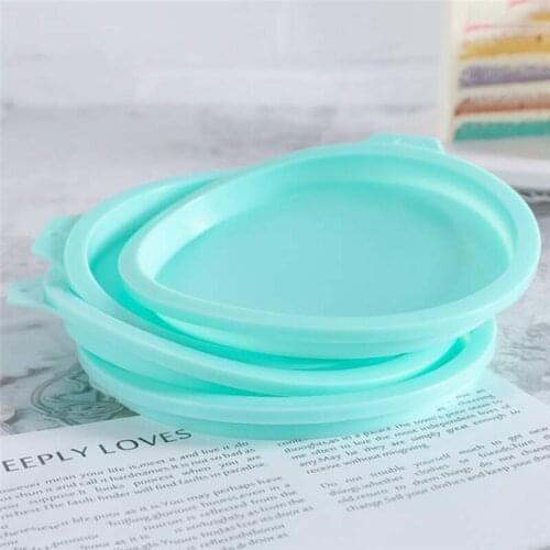 8Inch Silicone Layered Cake Round Shape Mold Kitchen Bakeware DIY Desserts Baking Mold Mousse Cake Moulds Baking Pan Tools