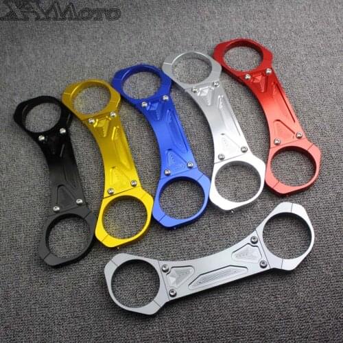 For YAMAHA ZRX1100 XJR1300 ZRX 1100 XJR 1300 BALANCE SHOCK FRONT FORK BRACE Motorcycle Accessories CNC Aluminum colors 02-08
