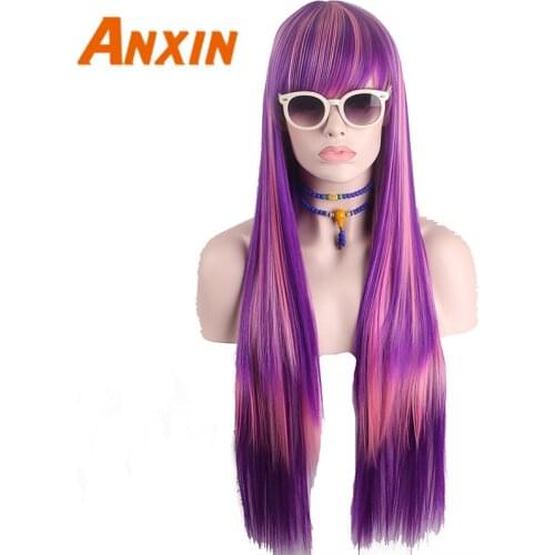 Anxin Pink Wigs
