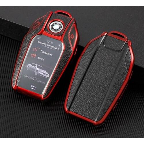 TPU Case LED Display Fully Car Key Cover Case Key For BMW 5 7 Feries G11 G12 G30 G31 G32 i8 I12 I15 G01 X3 G02 X4 G05 X5 G07 X7