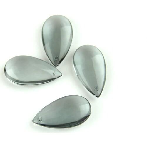 38mm/50mm Black Diamond Water Drop Prisms For Lighting Crystal Chandelier Pendant Ornament Lighting Lamp Hanging Decoration