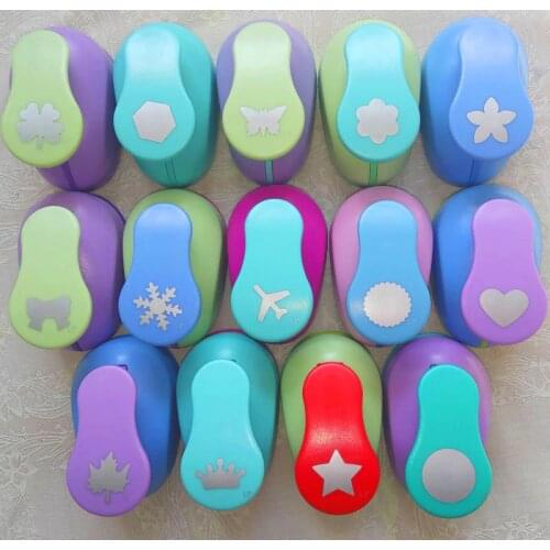 Leaf Flower Paper Hole Punch Heart Star Circle 25mm Foam Craft Paper Hole Punch DIY Scrapbooking Punch