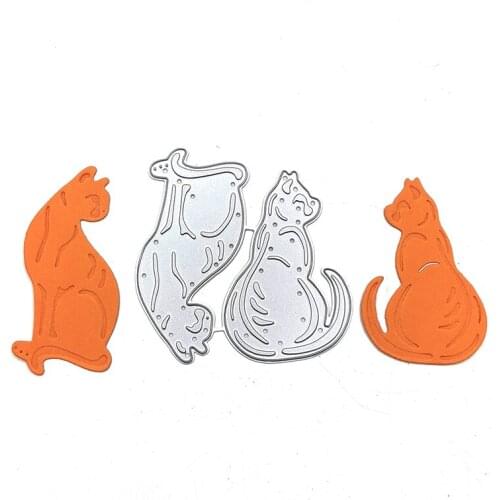 Julyarts Cats Scrapbook Metal Dies For Card Making New For 2020 Scrapbook Paper Craft Knife Mould Blade Punch Stencils Dies
