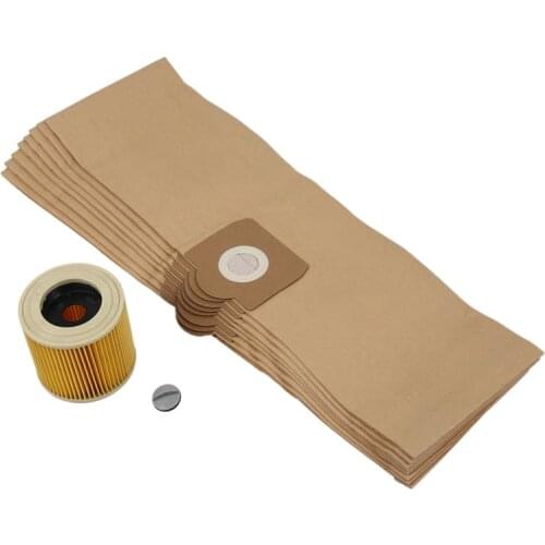 SANQ Replacement Filter Cleaner Bags for Karcher WD3 WD 3.300 M WD 3.200 WD3.500 SE 4001 SE 4002 WD3 P 6.959-130 Bag Filter