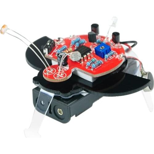 Mini Robot DIY kits robot bug Electronic Learning kit