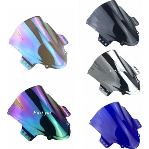 Motorcycle WindScreen Windshield Double Bubble For Suzuki GSX-R 1000 GSX R 1000 K5 2005 2006 GSXR1000 05 06