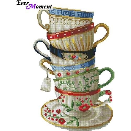 Ever Moment 2016 Needlework DIY diamond painting diamond embroidery cup diamond mosaic canvas for embroidery crafts ASF401