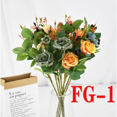 New wedding simulation rose bride holding a flower wedding photography photography bouquet props FG