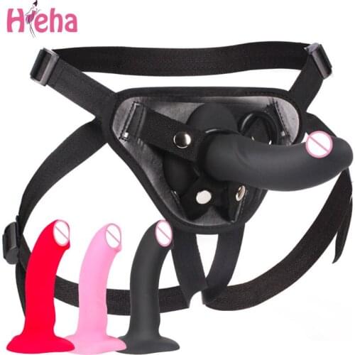 Strapon Phallus Sililcone Realistic Dildo Pants for Women Couples Strap on Dildo Panties for Gay Lesbian Female Adult Sex Toy