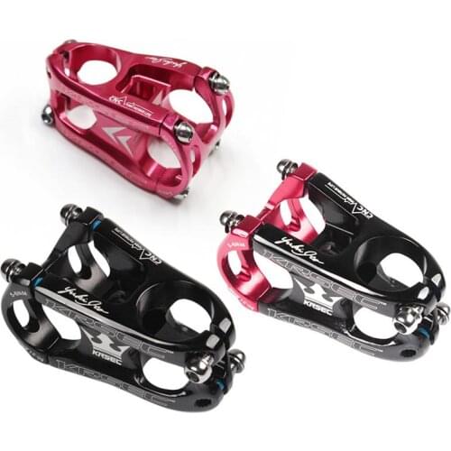 1pc 31.8 * 50mm Aluminium Alloy Bicycle Ultra-light Stem High-strength Short Handlebar Stem Mountain Road Bike Bar Stem