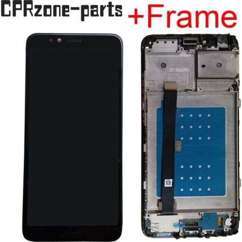 5.7" Black with frame For Lenovo S5 K520 LCD display with touch screen digitizer sensor panel assembly free shipping