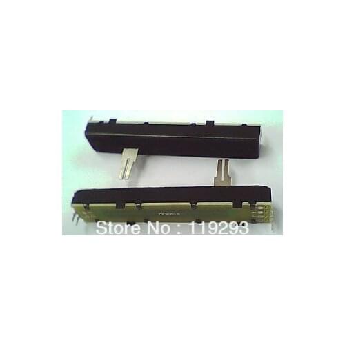 [ bella ]8.8 cm away Rail Slide Potentiometer B100K * 2 20 large split shaft--10pcs/lot