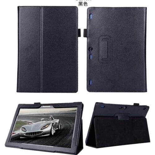 Stand Case for Lenovo Idea Tab2 10.1 A10-70 A10-70F A10-70L PU LeatherTablet Cover Case Slim light Full Body Protective Skin Bag