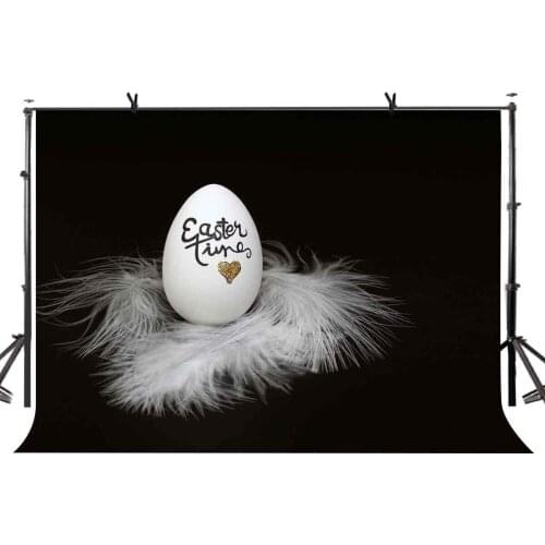 7x5ft Easter Theme Backdrop Black Style Easter Theme Photography Background and Easter Theme Party Background Props