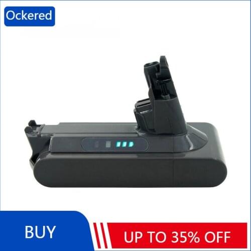 Ockered 25.2V 2000mAh Rechargeable Lithium Battery Suitable For Dyson Vacuum Cleaner Replacement Battery Suitable For V10 Models