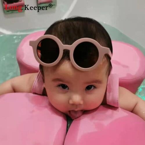 Fashion Round Lovely Kids Sunglasses Boy Girls Vintage Double Colors Sun Glasses UV Protection Children Baby Goggles Eyewear