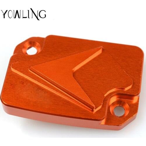 NEW Motorcycle CNC Front Brake Fluid Reservoir Cover Cap Fits For 2013 2014 2015 2016 125 200 390 690 LC4 Enduro