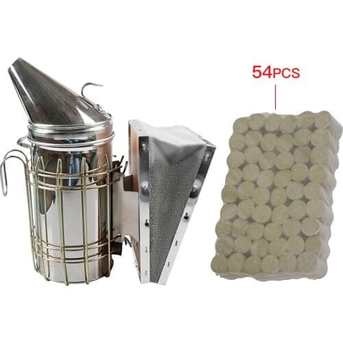 Beekeeping Bee Smoker Kit Smoke Bombs Beehive Conical Head American Hive Product Tools For Beekeeper Supplies