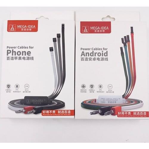QIANLI Mobile Phone Power Cable for iPhone/Android Mobile DC Phone Power Supply Cable One Button Activation Cable Test Cable