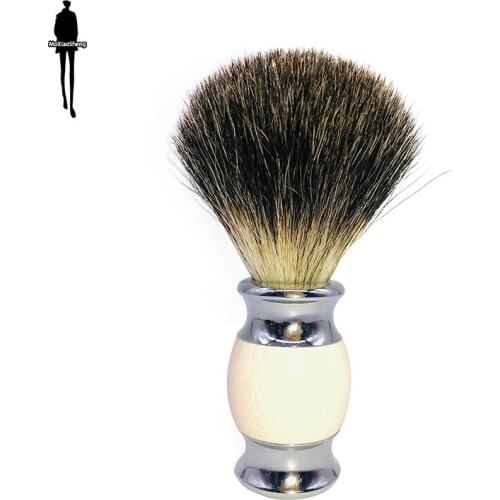 Boar Hair Bristle Beard Brush Safety Shaving Tool Shaving Brush Gentle And Comfortable Brush Head With Unique Design Handle