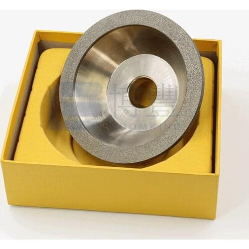 Hight quality! Model 11C9 CBN electroplated diamond CUP wheel,Electroplated grinding disc,hard metal,glass